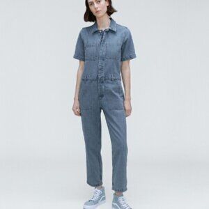 Everlane Classic Blue Jumpsuit